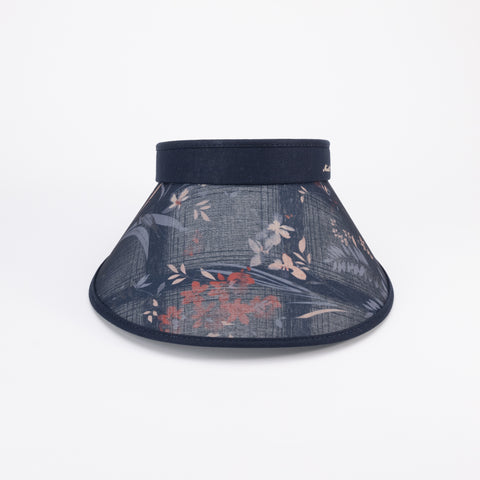 Floral Wide Brim Sun Visor