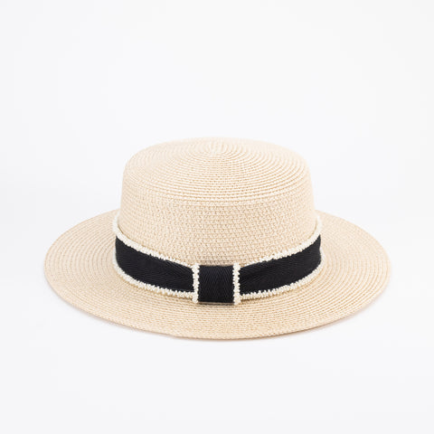 Straw Boater Hat