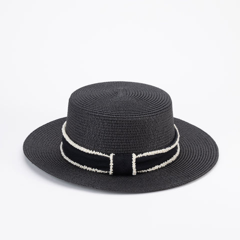 Straw Boater Hat