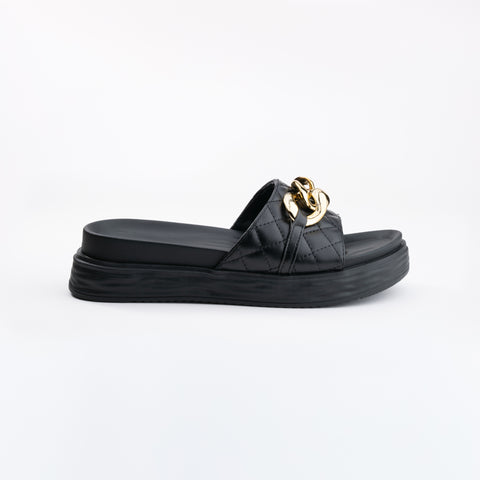 Chain Link Slider Sandal