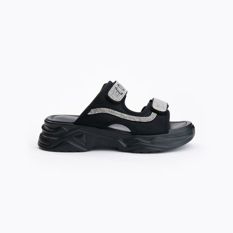 Love Velcro Strap Platform Sandal