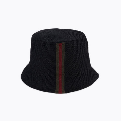 Stripe Accent Bucket Hat