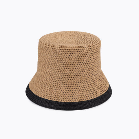 Deep Straw Bucket Hat