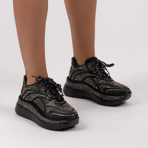 Rhinestone Sneaker