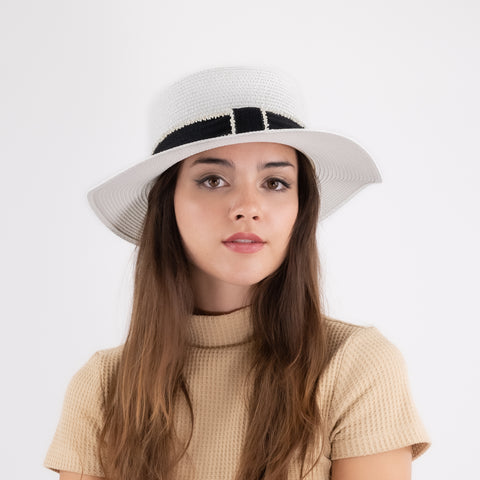 Straw Boater Hat