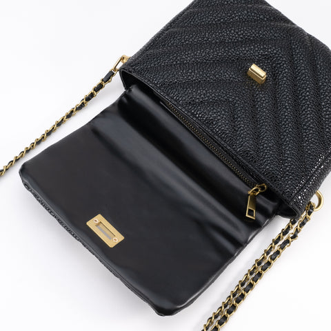 Lizard Skin Crossbody Bag