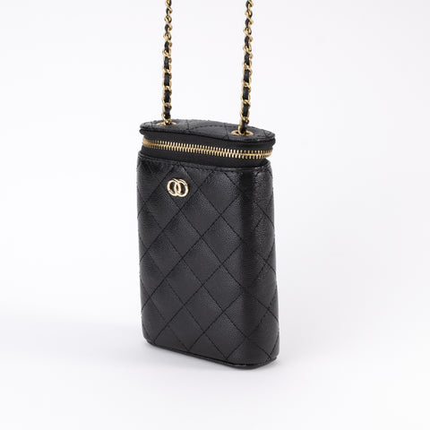 Metro Leather Quilted Mini Shoulder Bag