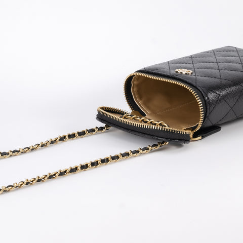 Metro Leather Quilted Mini Shoulder Bag