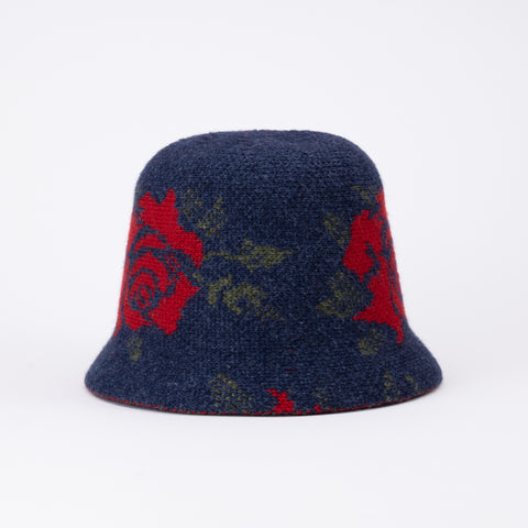 Wool Rose Bucket Hat